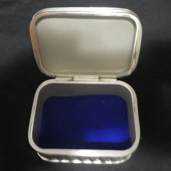 ROYAL SELANGOR | Floral Storage Chest | Pewter | Vintage - Picture 12 of 13